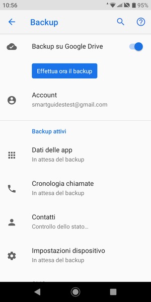 Seleziona Account