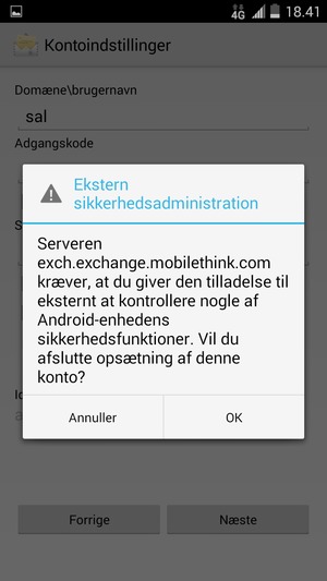 Vælg OK