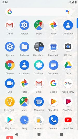 Seleccione Gmail