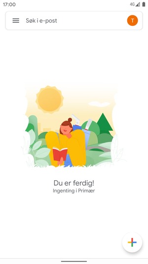 Hotmail er klar til bruk