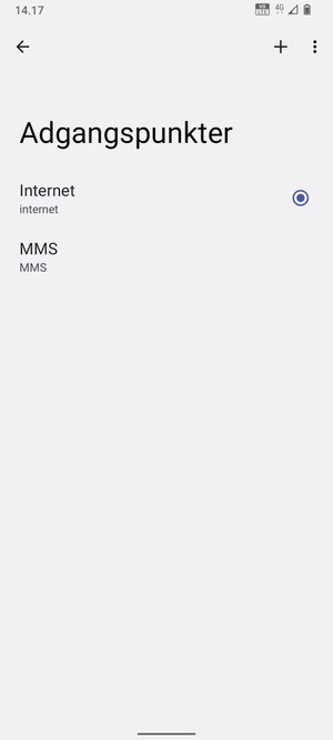 Din telefon er nu sat op til MMS