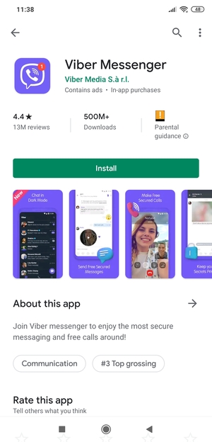 Select Install