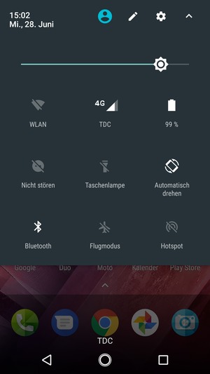 Wählen Sie Bluetooth