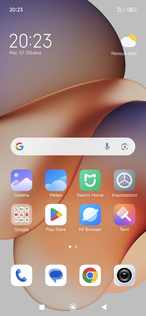 Seleziona Impostazioni
