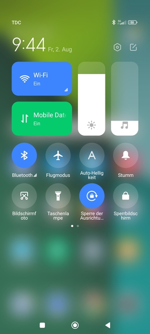 Schalten Sie WLAN und Bluetooth aus