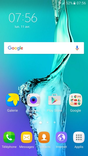 Sélectionnez Applis