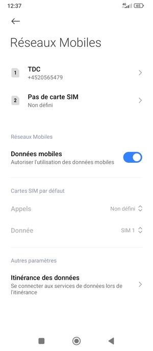 Sélectionnez Public