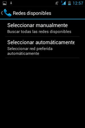 Seleccione Seleccionar manualmente