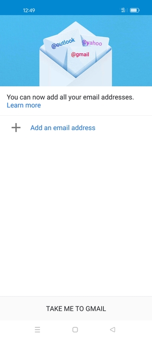 Select Add an email address