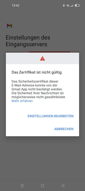 Wählen Sie EINSTELLUNGEN BEARBEITEN