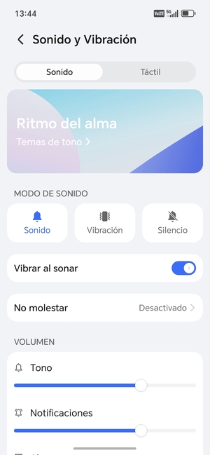 Seleccione la opción deseada