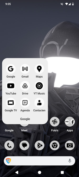 Selecteer Gmail
