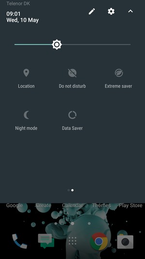 Turn on Extreme saver