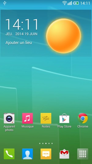 Sélectionnez Applis