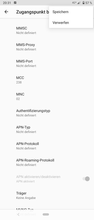Wählen Sie Speichern