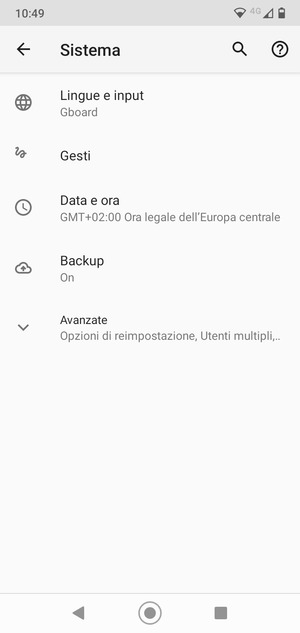 Seleziona Avanzate