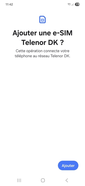 Sélectionnez Ajouter