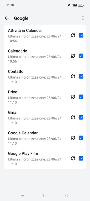 Le tue informazioni verranno sincronizzate