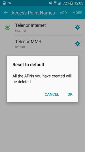 Select OK
