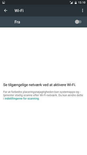 Aktiver Wi-Fi