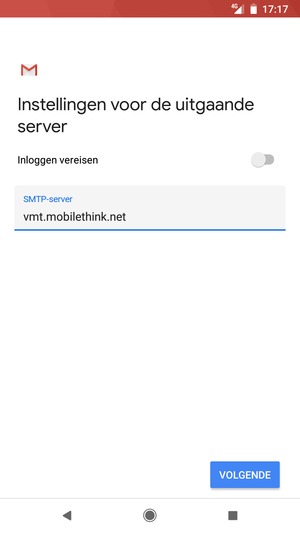 Schakel Inloggen vereisen uit en selecteer VOLGENDE