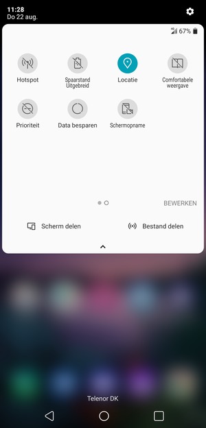 Schakel Locatie uit