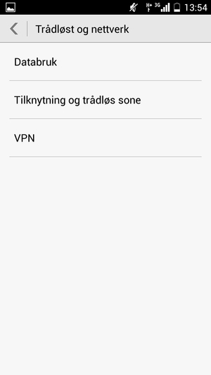 Velg Tilknytning og trådløs sone