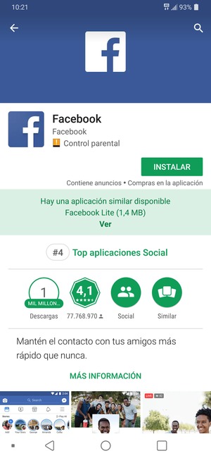 Seleccione INSTALAR
