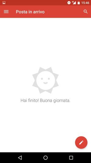 Il tuo account è pronto per l'uso