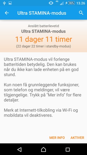 Velg AKTIVER