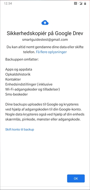 Vælg OK