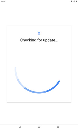 Wait for the search to finish