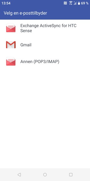 Velg Gmail