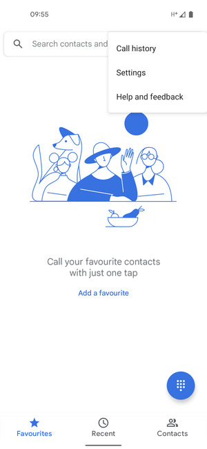 Select Settings