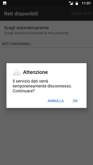 Seleziona OK