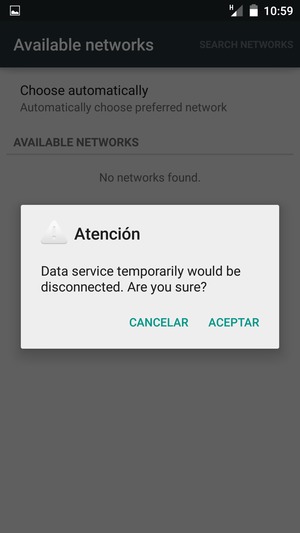 Seleccione ACEPTAR