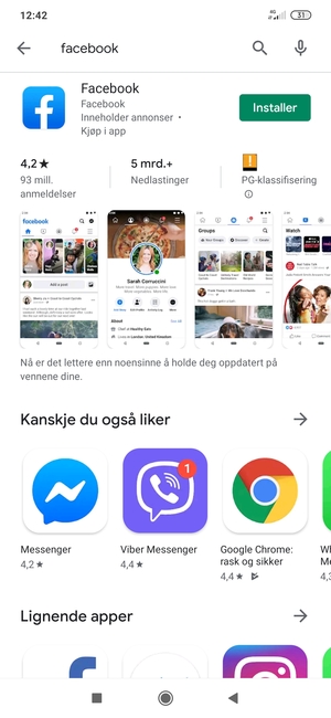 Velg app