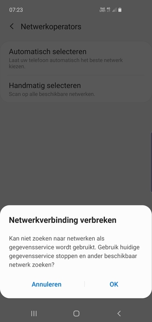 Selecteer OK
