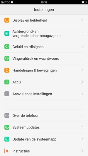 Om uw schermvergrendeling te activeren, ga naar het Instellingen-menu en selecteer Vingerafdruk en wachtwoord