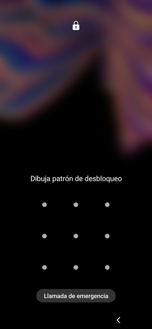 El teléfono ha sido asegurado con un bloqueo de pantalla