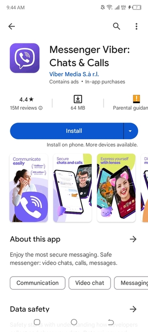 Select Install
