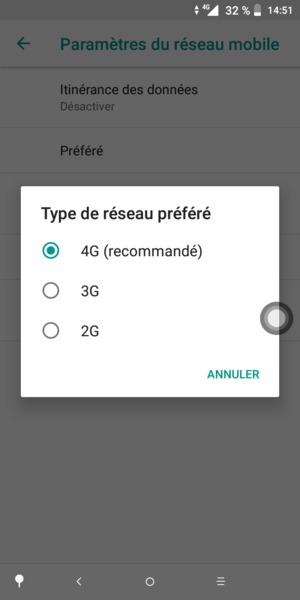 Sélectionnez votre option préférée