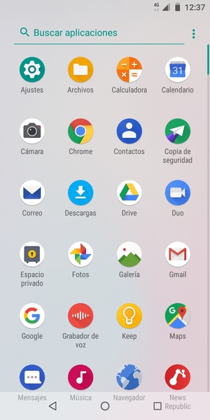 Seleccione Correo