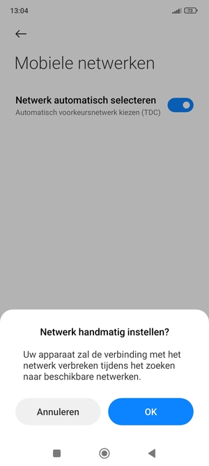 Selecteer OK