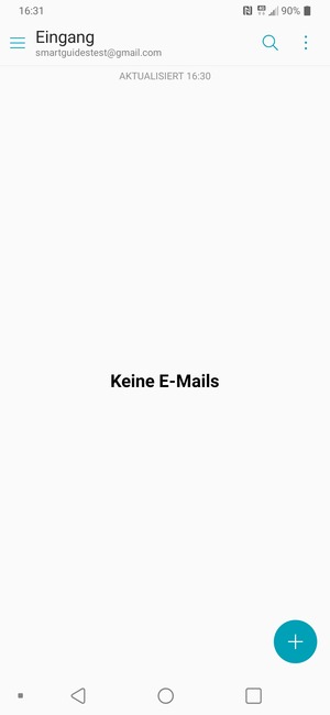 Ihr Gmail Konto ist einsatzbereit
