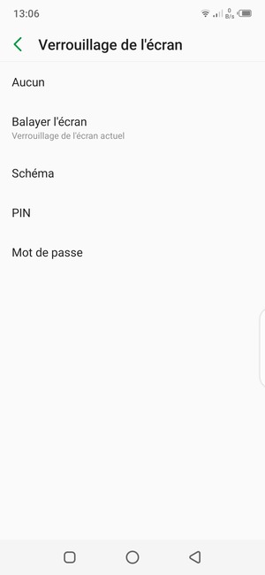 Sélectionnez Schéma