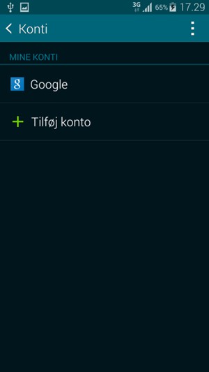 Vælg Google
