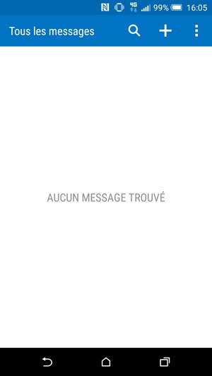 Sélectionnez le bouton du Menu