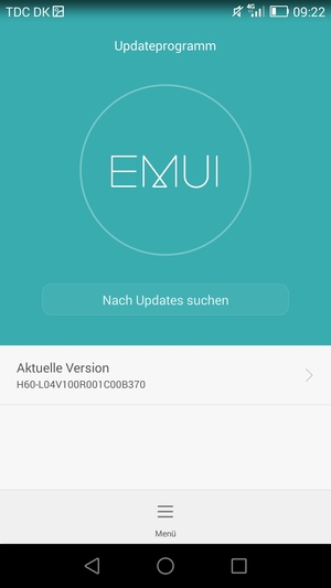 Wählen Sie Nach Updates suchen