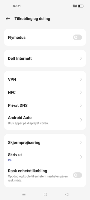 Velg Delt Internett